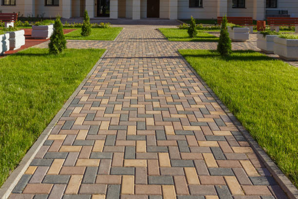 Residential Paver Driveway in Princeton, NJ